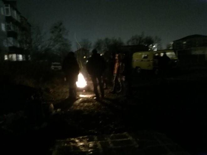 Шепетівські активісти та газівники цілу ніч провели біля газопроводу