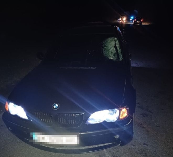 На Шепетівщині водій BMW на смерть збив пішохода