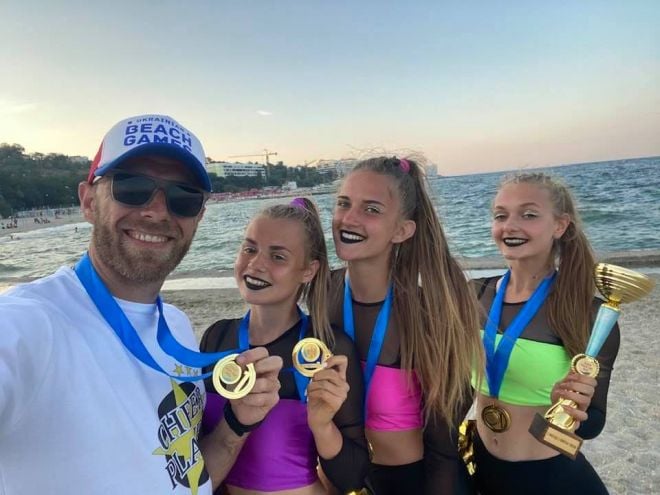 Шепетівські чирлідери здобули перші місця у Ukrainian Beach Games