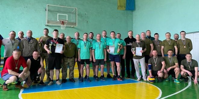 Військовослужбовці змагались на чемпіонаті Шепетівської міської територіальної громади з волейболу