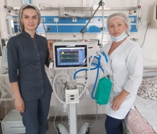 Шепетівська лікарня отримала апарат ШВЛ від ВООЗ