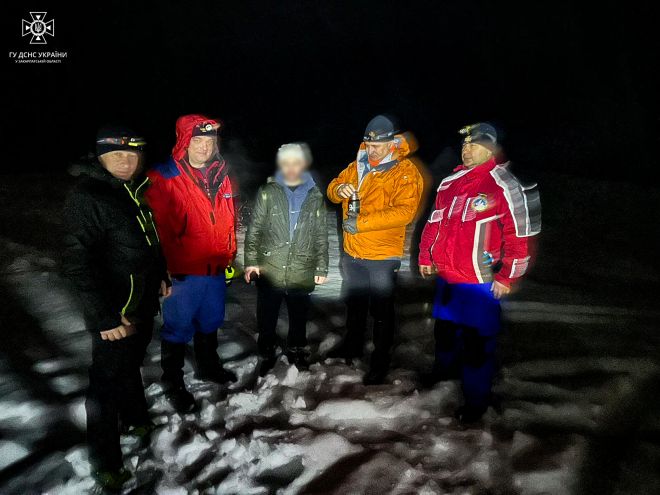 На Закарпатті у горах рятувальники шукали мешканця Шепетівщини