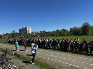 Школярі змагались на Чемпіонаті Шепетівської громади з легкої атлетики
