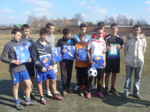 Відбулись змагання по футболу серед шкіл міста