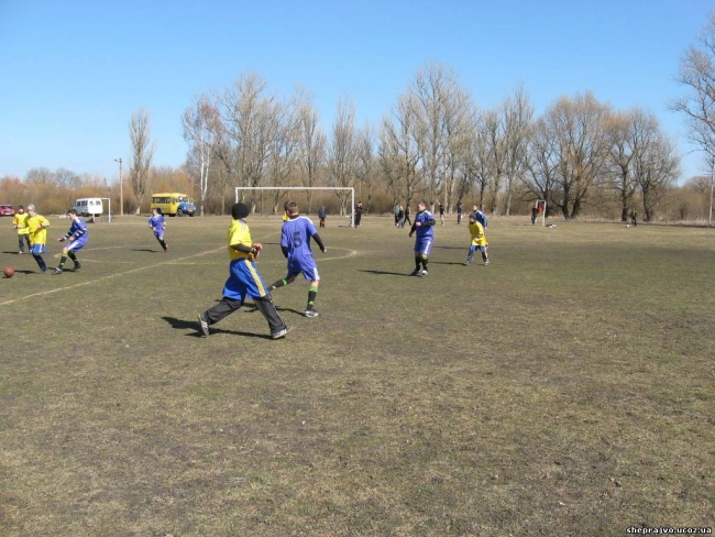 Змагання по футболу шкіл Шепетівського району