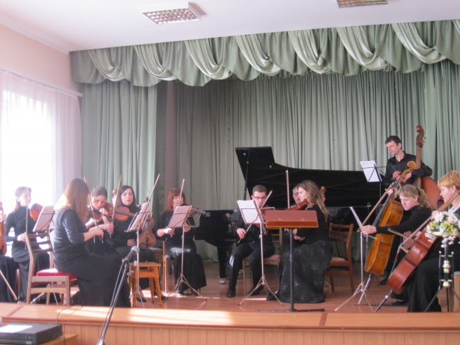 Юні таланти провели спільний концерт із музикантами Хмельницької обласної філармонії