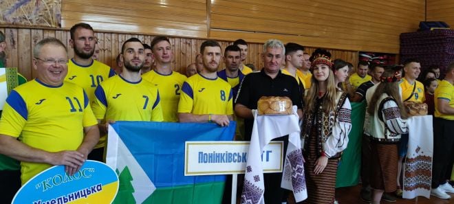 Одна з сільських громад Шепетівщини представляла область у всеукраїнських спортивних змаганнях