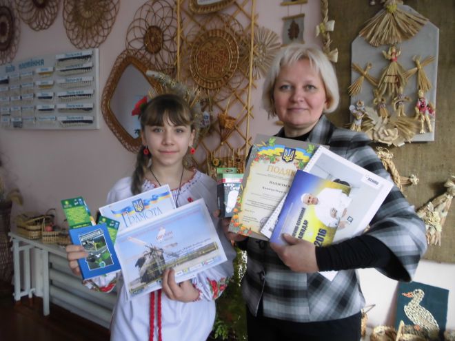 Юна шепетівчанка здобула нагороду на конкурсі з дослідження енергозберігаючих традицій