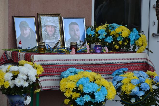 На Шепетівщині відкрили меморіальні дошки полеглим в бою землякам