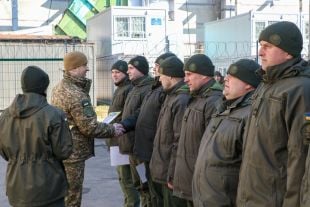 На Шепетівщині відзначали гвардійців з нагоди 10-ої річниці з Дня створення Національної гвардії