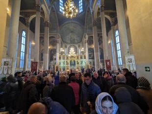 Шепетівка вперше зустріла Великдень без московського патріархату у Свято-Михайлівському Соборі