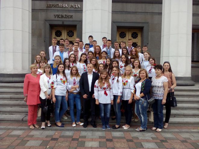 Шепетівська талановита молодь відвідала Верховну Раду України