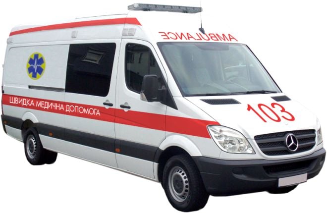 У Хмельницькому в аварію потрапив шепетівський автомобіль швидкої допомоги