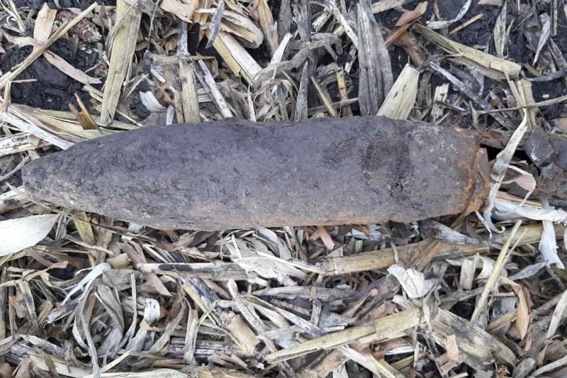 У Судилкові знайшли артилерійський снаряд часів Другої Світової війни