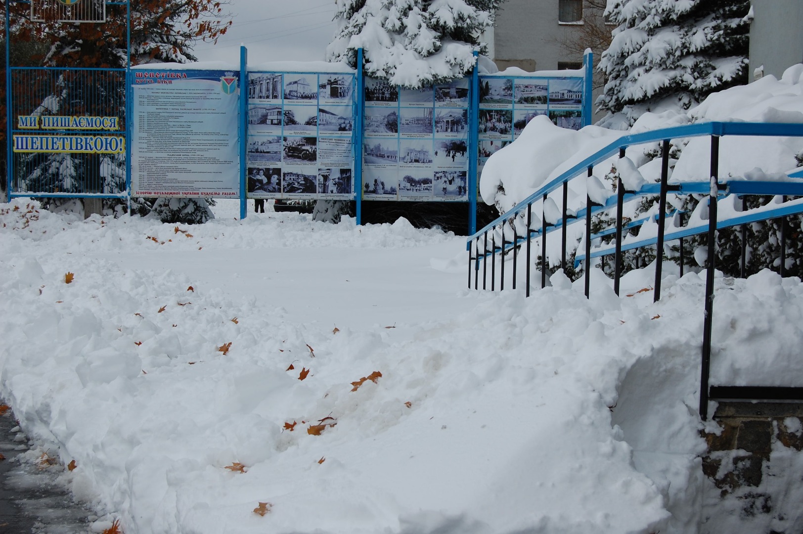 Влада Шепетівки забула, що сніг потрібно прибирати - фото 1