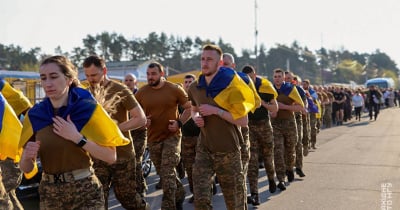 У Нетішині нацгвардійці та містяни провели забіг у пам’ять про полеглих захисників