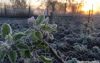 Помаранчевий рівень небезпечності: 24 квітня очікуються сильний вітер і заморозки