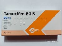 Тамоксіфен Tamoxifen Egis 20 мг на 30 таб. ліки з Польщі, 300 грн.