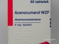 Аценокумарол Acenocumarol 4 мг на 60 таб Сінкумар синкумар