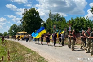 Важка хвороба забрала життя: у Ганнопільській громаді попрощалися з прикордонником Сергієм Пархомчуком