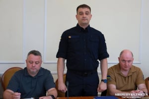Нового керівника Головного управління ДСНС Хмельниччини представили на Раді оборони