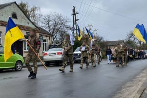 Полонне провело в останню дорогу свого захисника Свінціцького Сергія Віталійовича