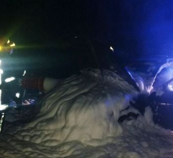 Неподалік села Судилків на ходу загорівся автомобіль