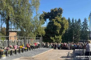 У селі Городище урочисто відкрили та освятили Меморіал Героїв