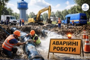 Частина Шепетівки лишилась без водопостачання: перелік вулиць та терміни відновлення