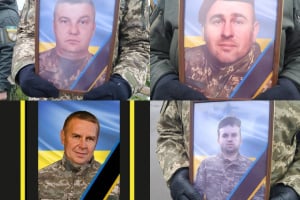 Ізяславська громада проводжала у засвіти чотирьох Воїнів Світла