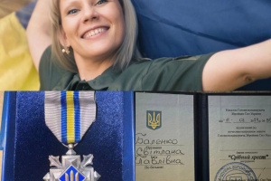 Бойова медикиня зі Славути отримала "Срібний хрест"