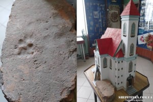 Привіт з 1599 року: в Ізяславі показали «котячий автограф» часів середньовіччя