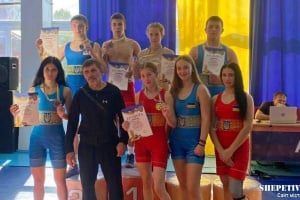 Шепетівчани здобули нагороди чемпіонату Хмельницької області з вільної боротьби