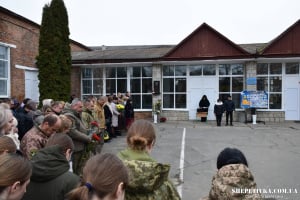 У Шепетівці вшанували пам’ять Героя України Володимира Українця