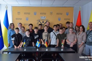 Діти з прифронтової Харківщини гостюють у Шепетівській громаді