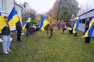 Ізяславська громада попрощалася з нацгвардійцями Максимом Наталічем та Андрієм Стецюком