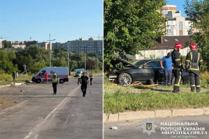 Водійка напідпитку протаранила електроопору та збила матір із дитиною: без газу лишилось 30 абонентів