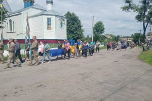 Судилківська громада провела в останню земну дорогу воїна Беча Олександра Анатолійовича