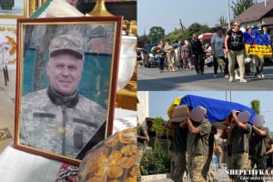 У Полонному прощались із захисником Чумаком Володимиром Леонідовичем