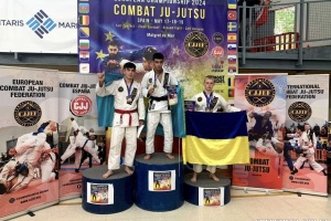 Шепетівчанин здобув 3 нагороди на Чемпіонаті Європи з комбат Дзю-Дзюцу