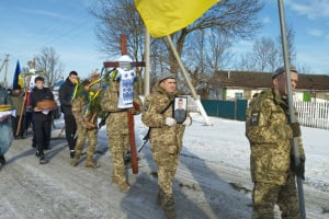 Йому було лише 21: Ямпільська громада провела на вічний спочинок захисника Олійника Валентина
