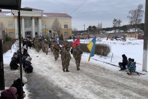 Славутчани провели у засвіти старшого солдата Ставінського Андрія