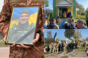 На Шепетівщині прощались із командирем морських піхотинців Храпачем Миколою Івановичем