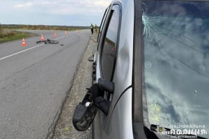 Мешканець Шепетівщини автомобілем зачепив велосипедиста: той в реанімації