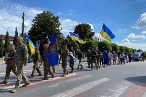У Полонному попрощалися із 31-річним розвідником Петром Семидком