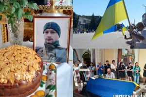 Довгих два роки чекали повернення воїна: у Полонному прощались із Піщевським Олександром