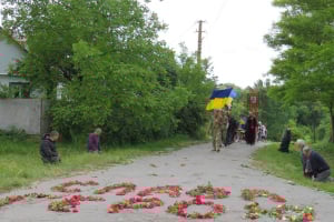 У Грицівській громаді провели в останню земну дорогу воїна Оніщука Василя Юрійовича