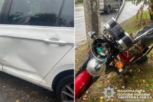 У Шепетівці внаслідок ДТП травмувався 45-річний мотоцикліст: поліція з'ясовує обставини