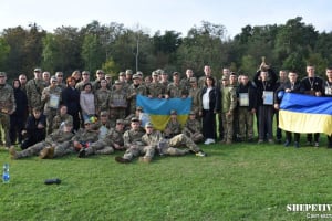 У Шепетівці відбулись щорічні національно-патріотичні змагання «Незламні»