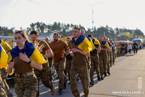 У Нетішині нацгвардійці та містяни провели забіг у пам’ять про полеглих захисників